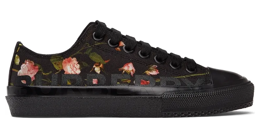 Burberry Black Larkhall Sneakers (8037332)