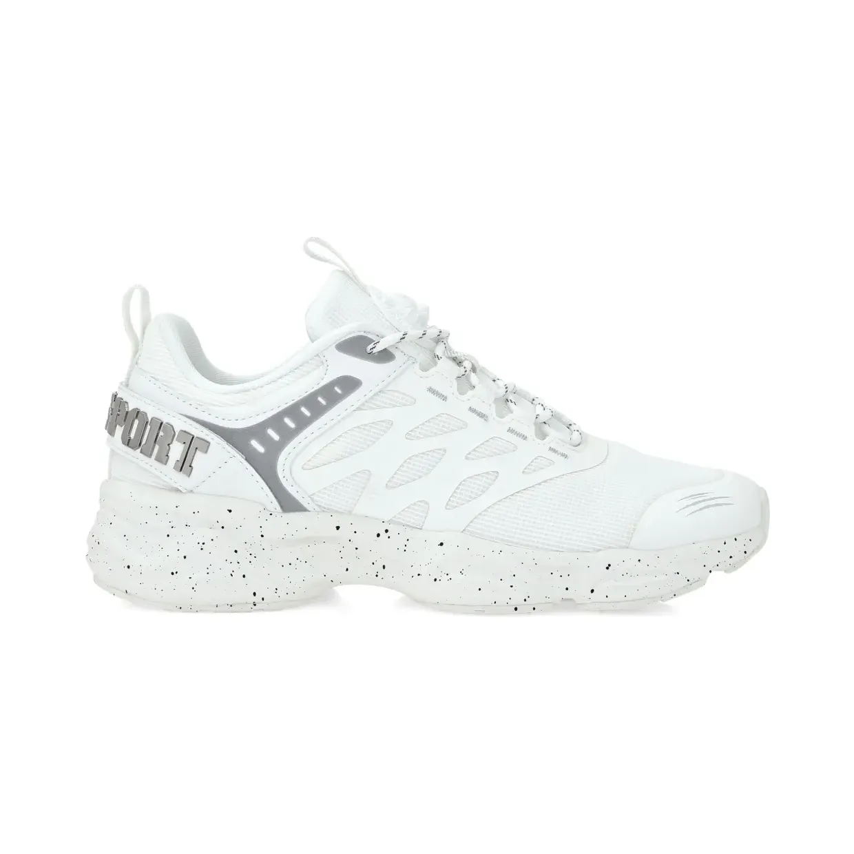 Plein Sport Runner Reflective Scratch “White” (SAESUSC0740STE003N)