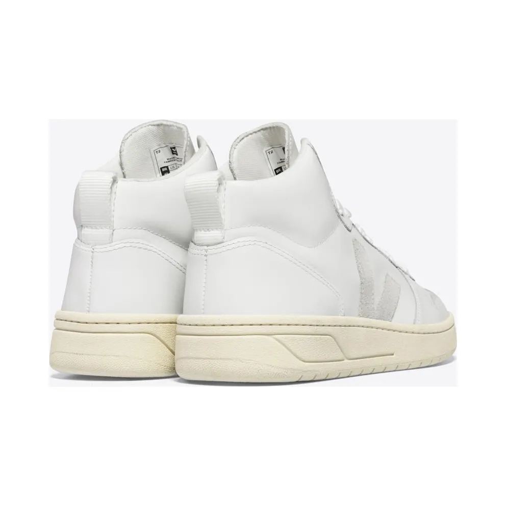 Veja V-15 Leather Extra White / Natural – “Extra White / Natural” (VQ0201270B)