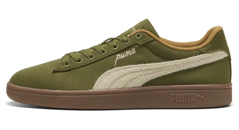 Puma Smash 3.0 Etiqueta “Olive Green / Toasted Almond” (404521_02)
