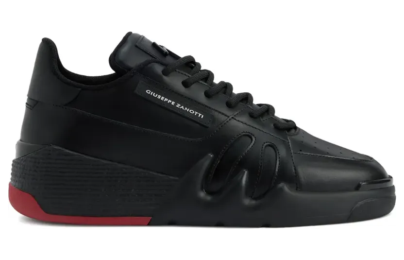 Giuseppe Zanotti Talon leren sneakers – Zwart (RU30000H04)