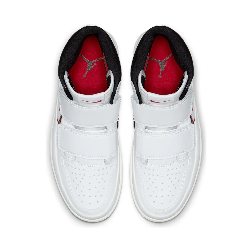 Jordan 1 Retro High Double Strap White Black Sail White/Black-Sail-White (AQ7924-101)