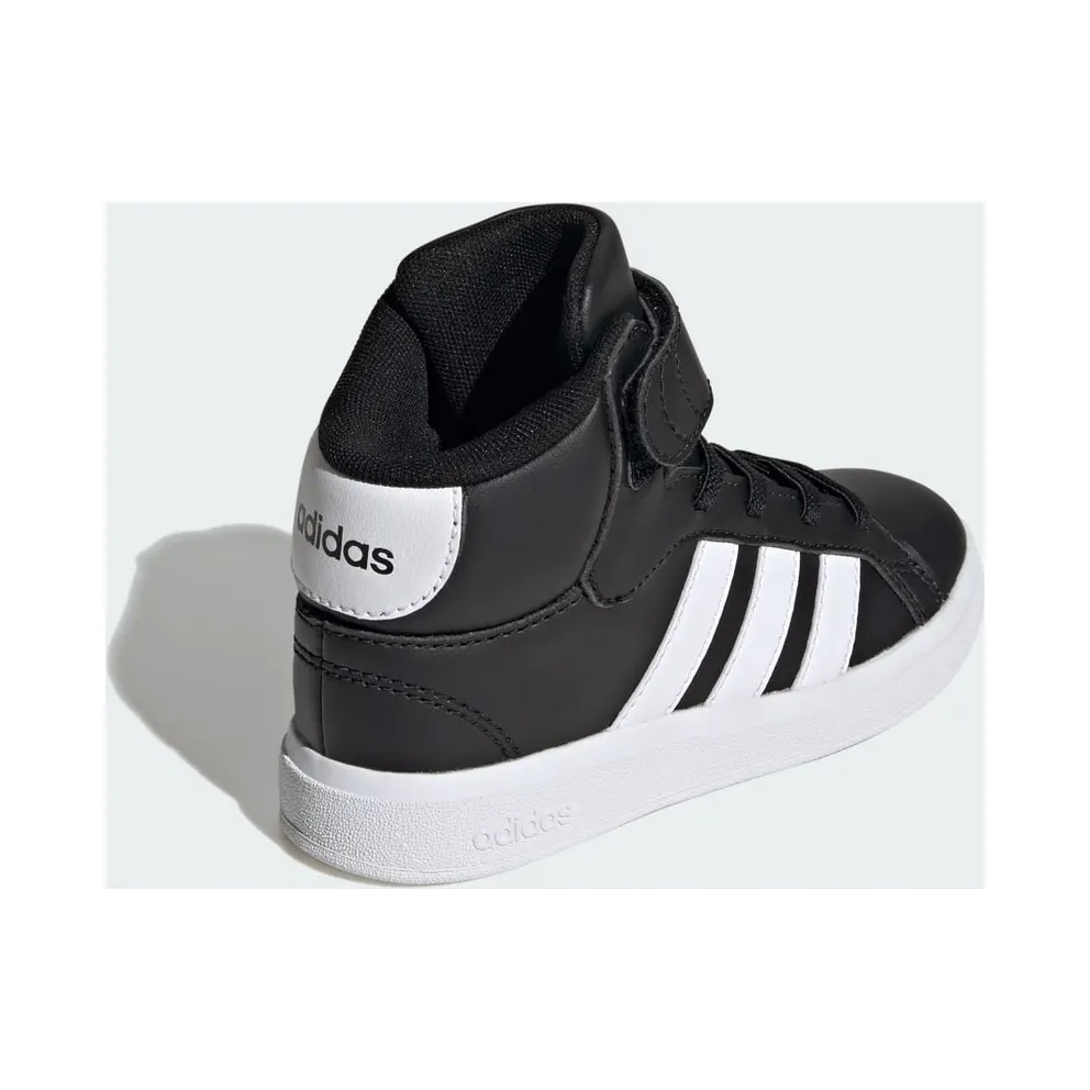 Adidas Grand Court Mid Kids Core Black / Cloud White / Core Black (IE3863)