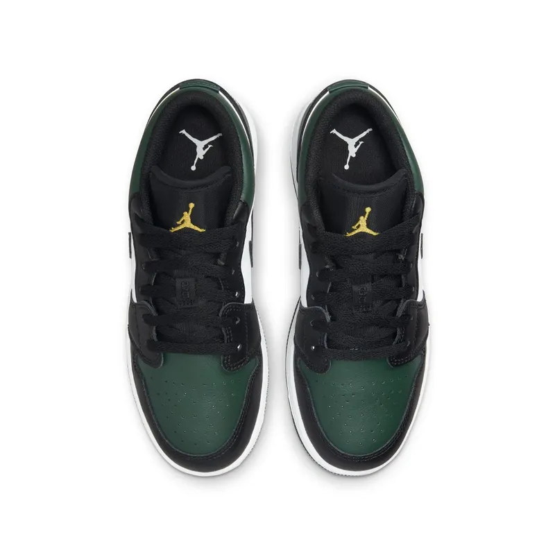 Air Jordan 1 Low Green Toe (GS) (553560-371)