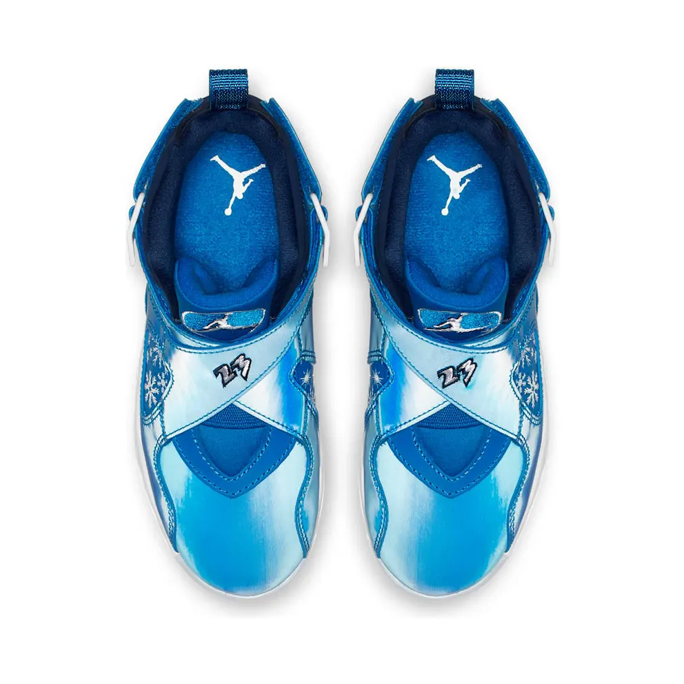 Jordan 8 Retro Snow Blizzard (PS) Cobalt Blaze/Blue Void-White (305369-400)