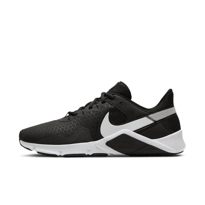 Nike Legend Essential 2 Black White Black/Metallic Silver/White (CQ9356-001)