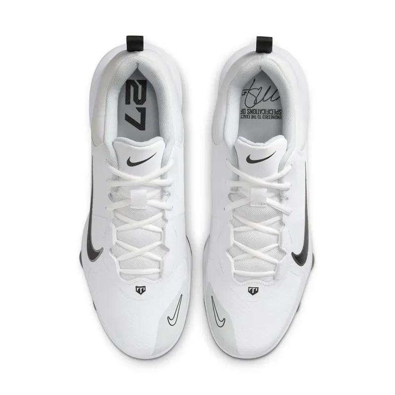 Nike Force Trout 9 Pro MCS White Metallic Silver Pure Platinum Black (FZ0915-102)