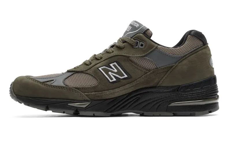 New Balance 991 MiUK Olive Tan (M991FDS)