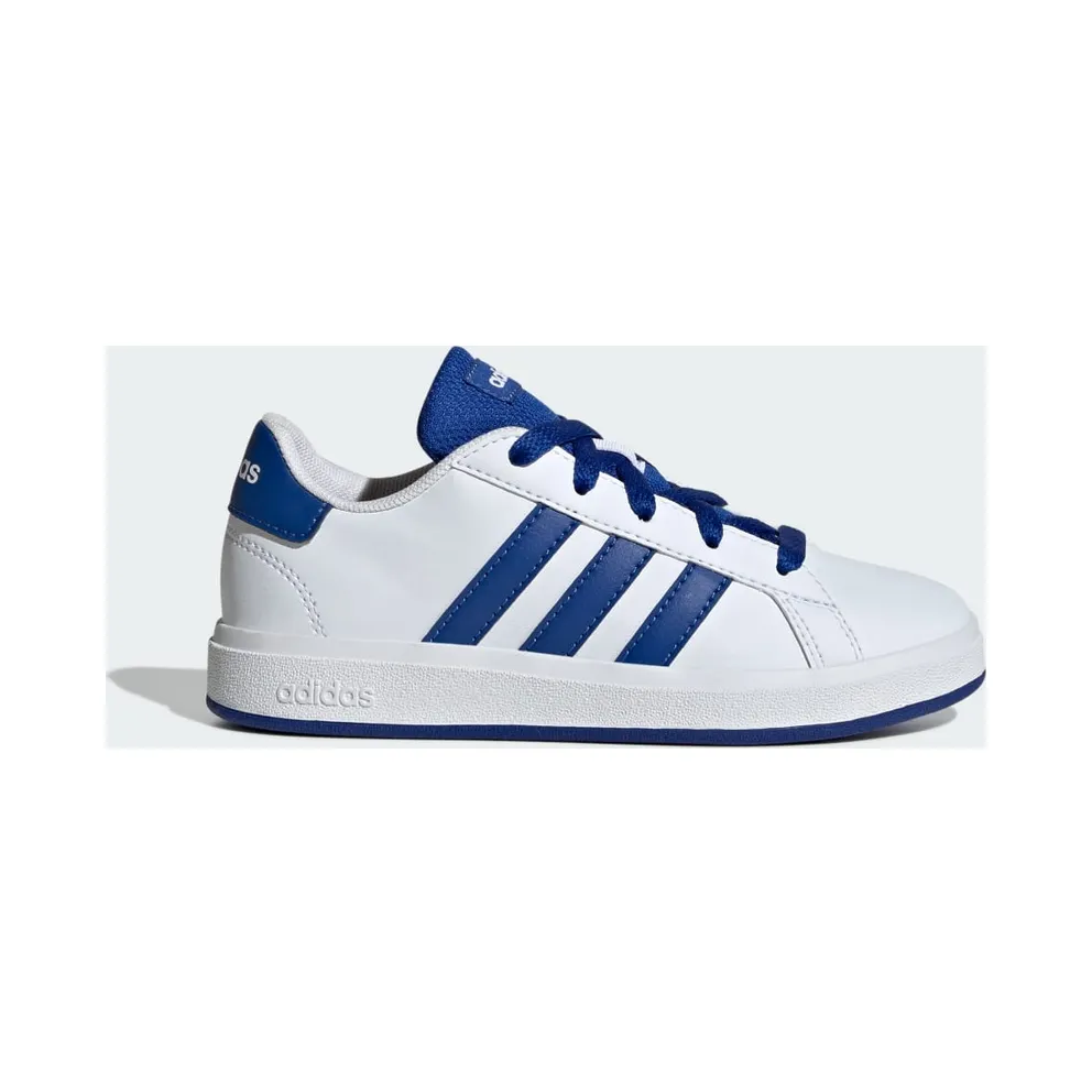 Adidas Grand Court Lifestyle Tennis Lace-Up Cloud White / Royal Blue / Core Black (JQ8008)
