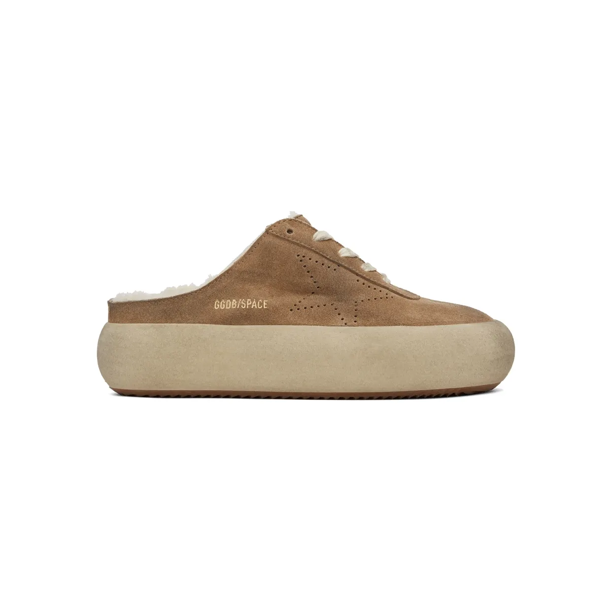 Golden Goose Brown Space-Star Sabot Sneakers (GWF00321.F002997.55353)
