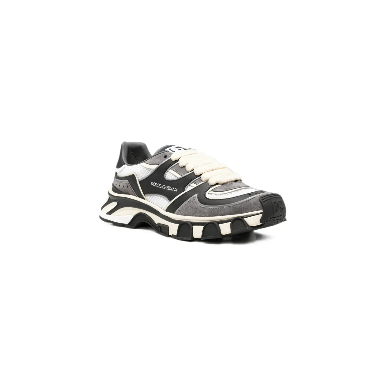 Dolce & Gabbana Logo-print Chunky-sole “Black/White” (CS2463 A0996 89697) (2)