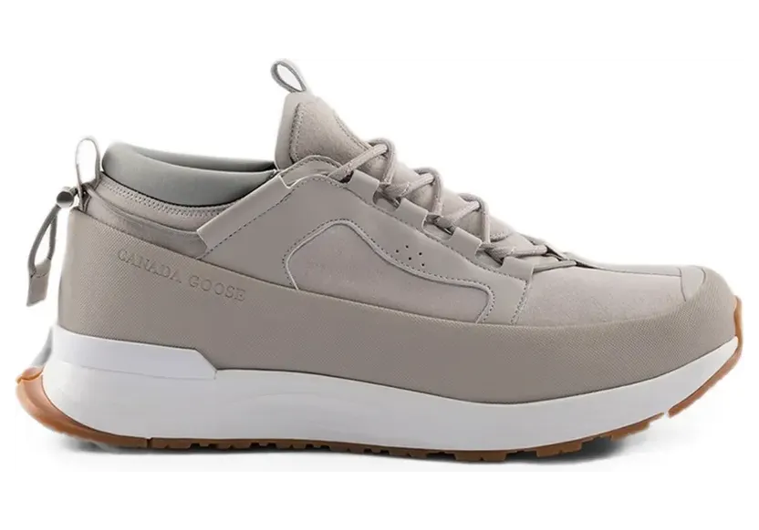 Canada Goose Glacier sneakers met vlakken en logo-reliëf – Beige (7785M)