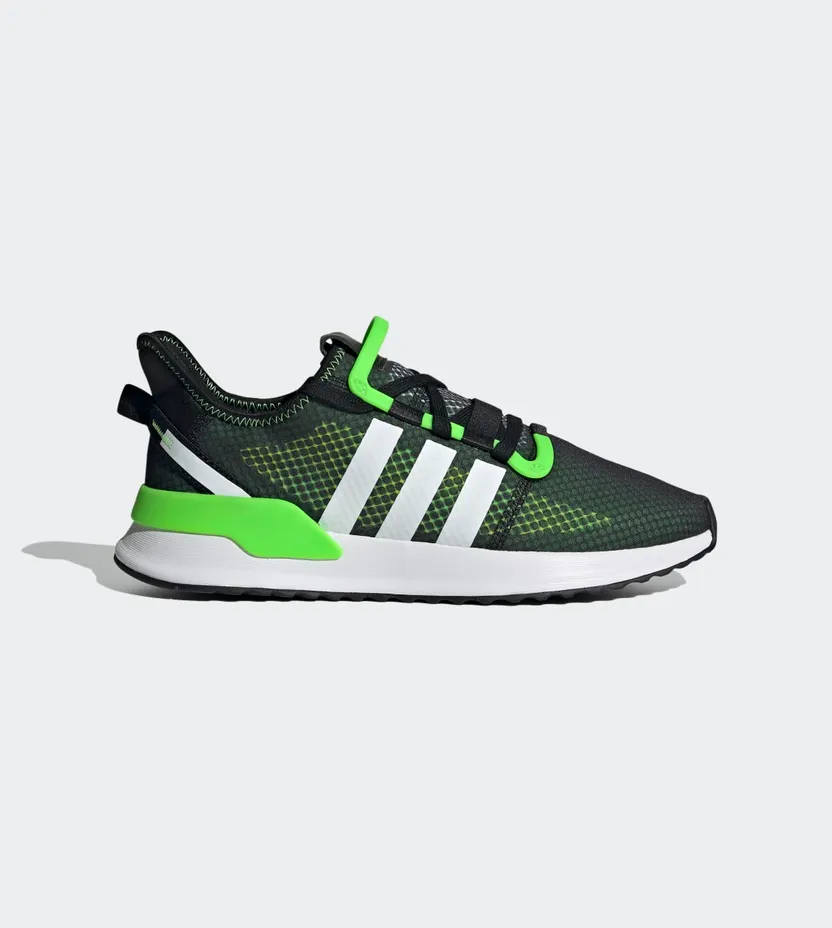 adidas U_Path Run Core Black / Cloud White / Solar Green (FY5688)