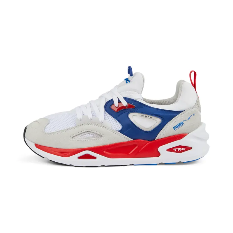 Women’s PUMA Trc Blaz White/High Risk Red (384958-08)