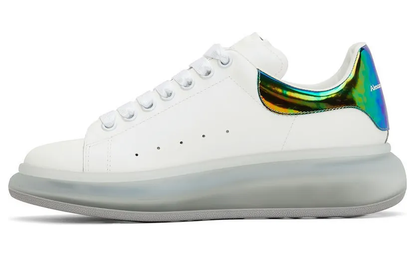 Alexander McQueen White & Multicolor Oversized Sneakers (610812WIBS14535) (3)