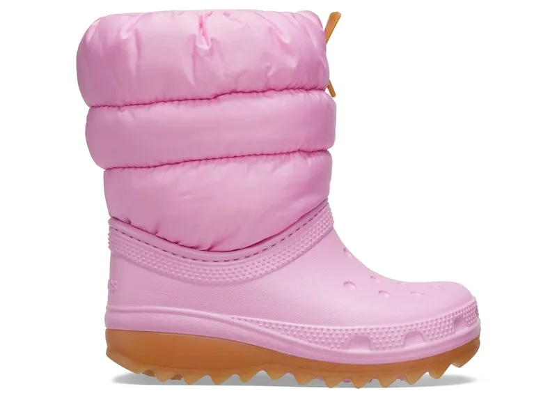 Crocs Classic Neo Puff Boot Pink Tweed Gum (207684-6XQ)