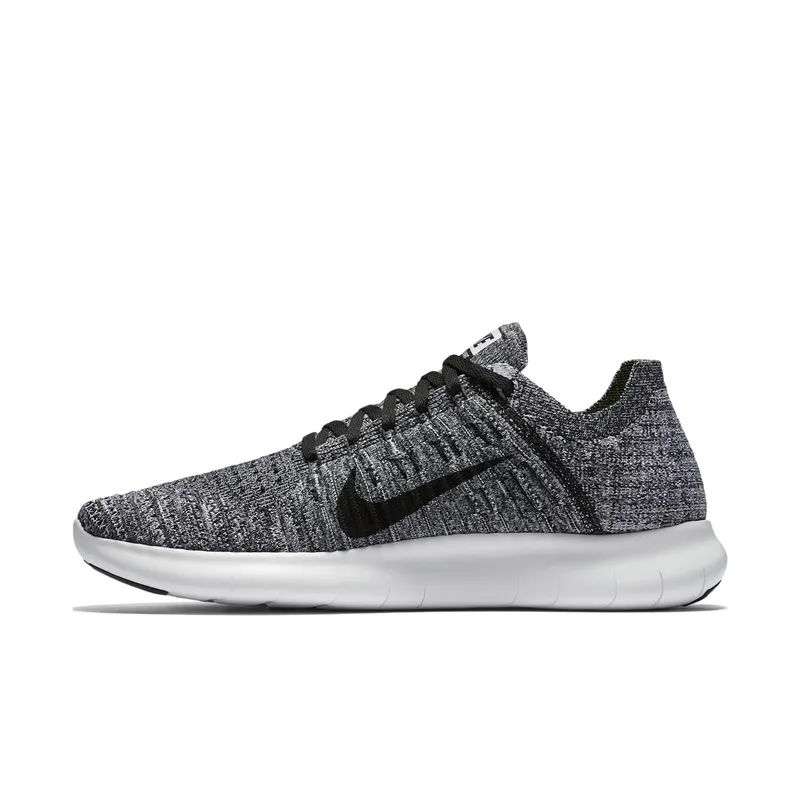 Nike Free RN Flyknit White/Black White/Black (831069-100)