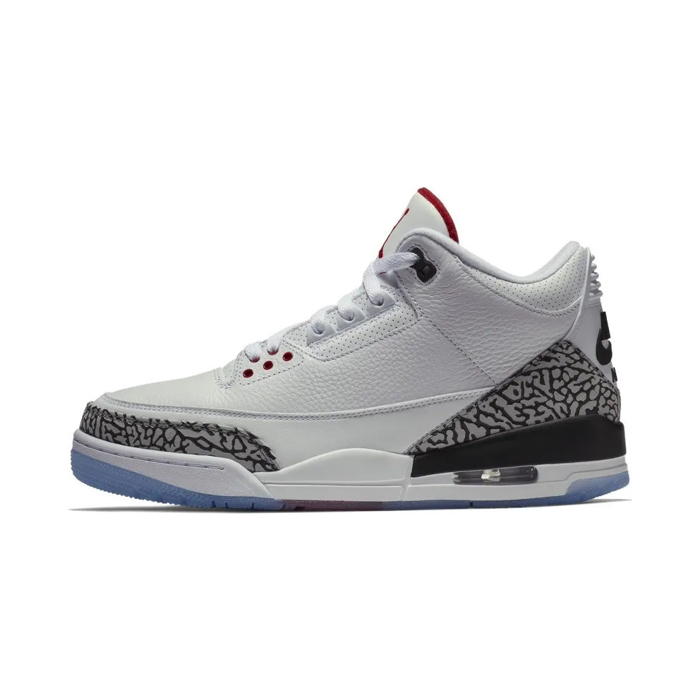 Air Jordan Nike AJ III 3 NRG White Cement (Dunk Contest – Free Throw Line) (2018) (923096-101)
