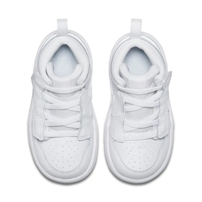 Jordan 1 Mid Baby& Toddler White (AR6352-126)