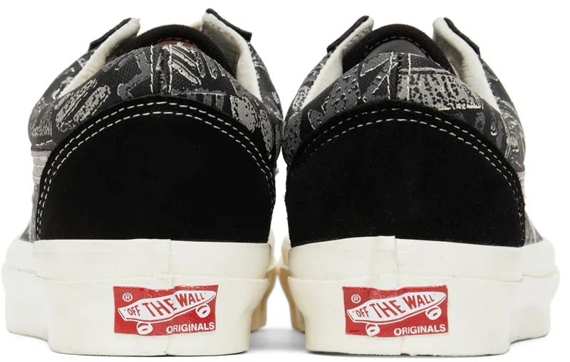 Vans Black & Purple UA OG Old Skool LX (VN0A4P3X92M)