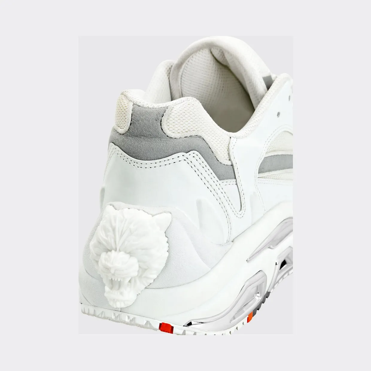 Plein Sport PS. Project Gen. X-01 Sneakers in Leather and Mesh with Bicolor Design White (FABSUSC0328PTE003N01)