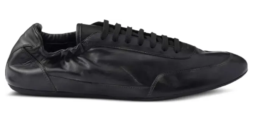 Prada Collapse leren sneakers – Zwart (2EG479FG0017V6)