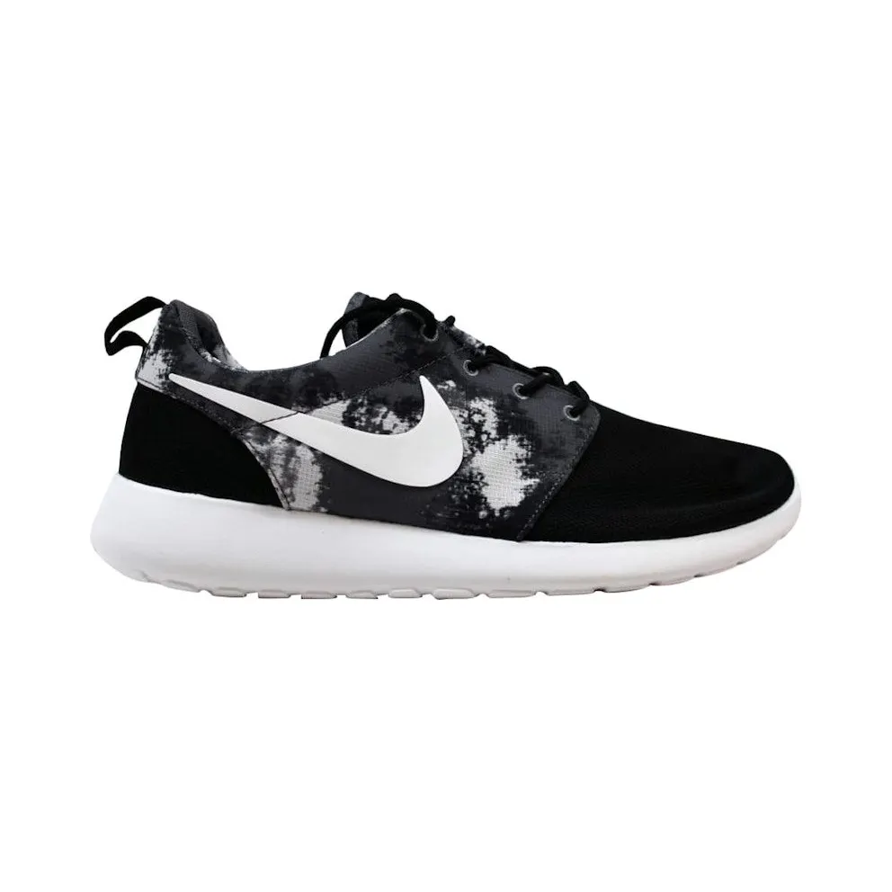 Nike Rosherun Print Black/White-Cool Grey (599432-010)