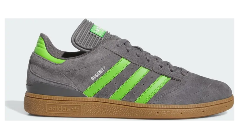 adidas Busenitz Schuh Grey Four / Lucid Lime / Gum (IE7273)