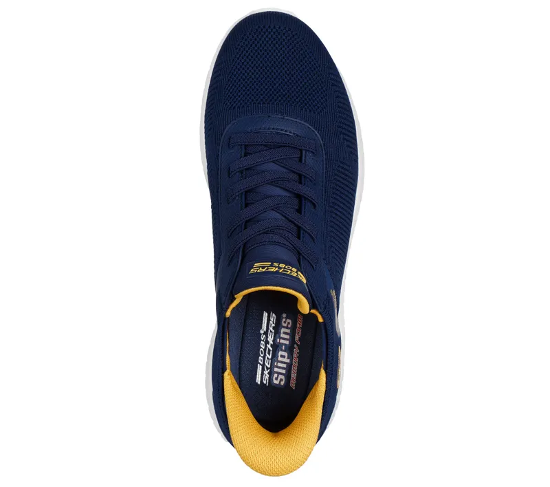 Skechers Slip-ins: BOBS Sport Squad Chaos – Solid Step – Marine – “Blue” (118312 NVY)