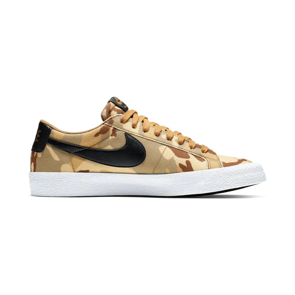 Nike SB Blazer Low Canvas Desert Camo Parachute Beige/Black-Ale Brown (889053-200)