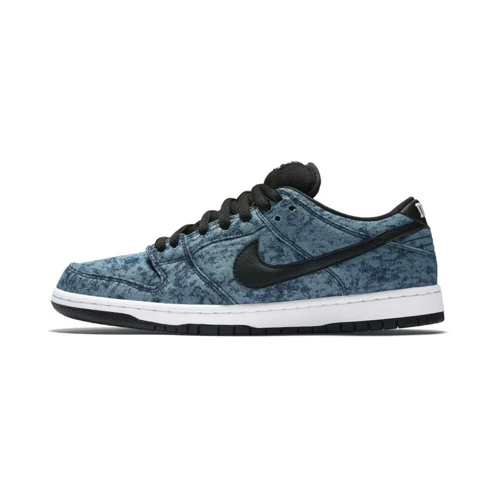 Nike SB Dunk Low Bleached Denim Midnight Navy/Black-White (313170-402)