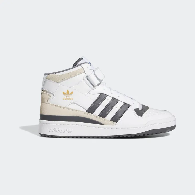 adidas Forum Mid Cloud White / Grey Five / Gold Metallic (GW4371)