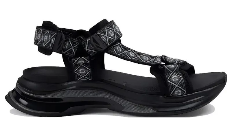 Gucci Run Sandal Black (746299 FAB0J 1056)