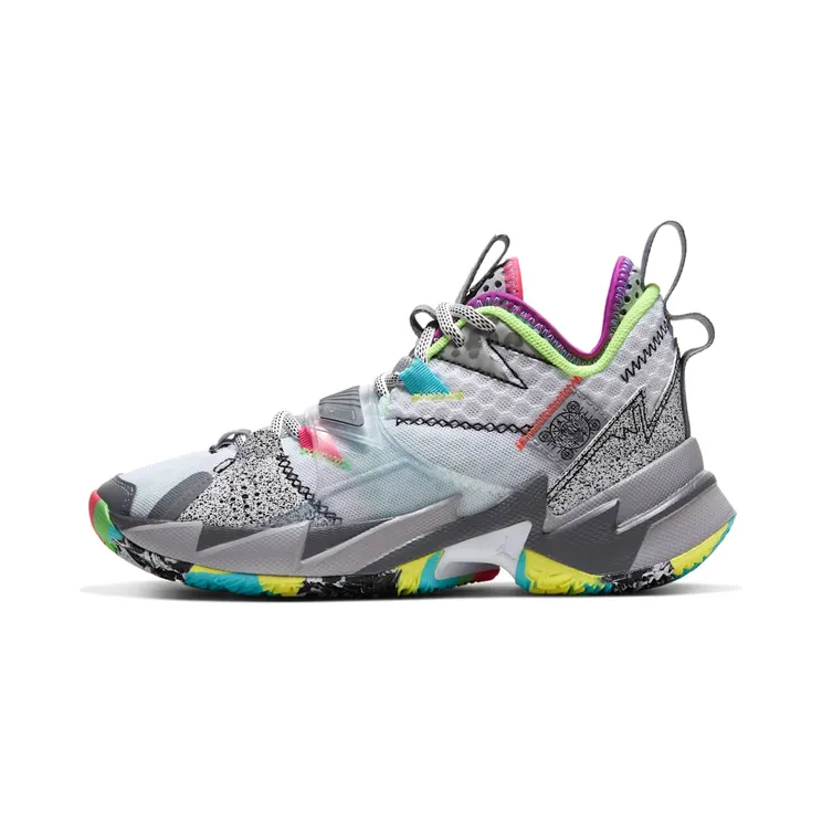 Jordan Why Not Zer0.3 Zer0 Noise “White / Cool Grey / Wolf Grey” (CD5804-100)