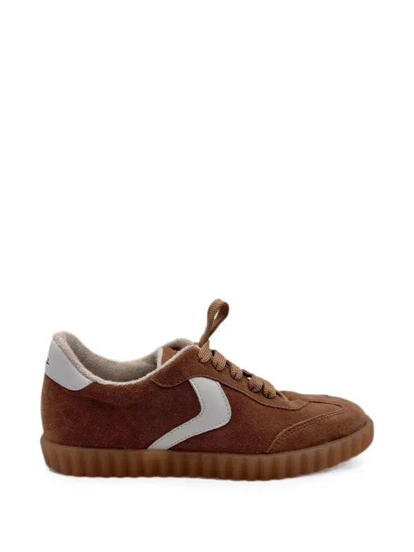 Voile Blanche Ines low-top sneakers – Bruin (INESSUEDE)