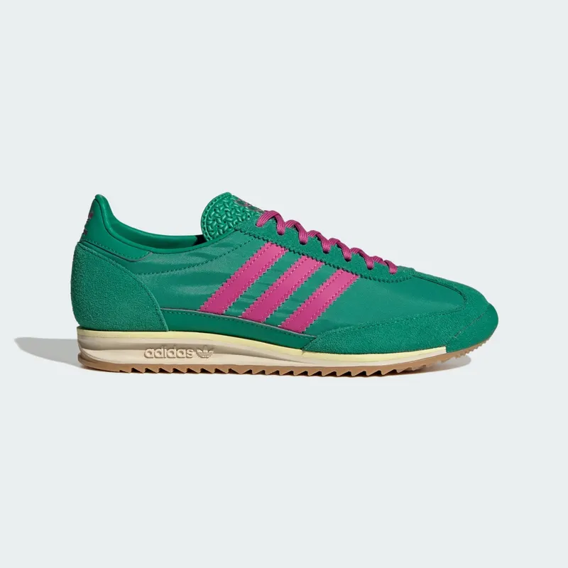 Adidas SL 72 OG Semi Court Green / Court Green / Semi Lucid Fuchsia (JQ6417)