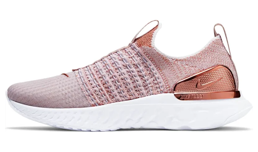 Nike React Phantom Run Flyknit 2 Premium Fossil Stone Metallic (CZ4830-200)
