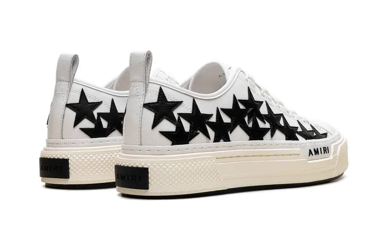 Amiri Stars Court Low “WHITE / BLACK” (PXMFS004-111)
