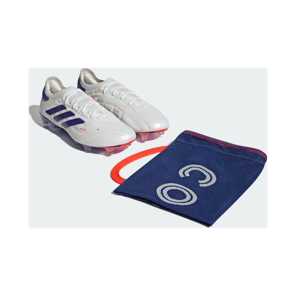 adidas Copa Pure 2 Elite KT FG Cloud White Lucid Blue Solar Red (IG6397)