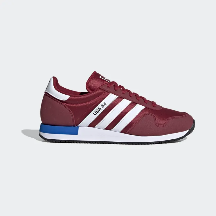 adidas USA 84 Collegiate Burgundy / Cloud White / Blue (FV2051)