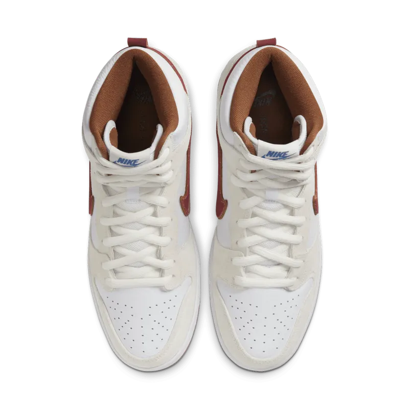 Nike SB Dunk High Sail Bright Crimson Sail/Bright Crimson (CV9499-100)