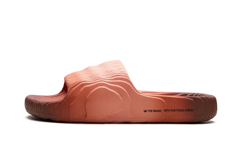 Adidas Adilette 22 Slides Wonder Clay / Wild Sepia / Core Black (IG7492)