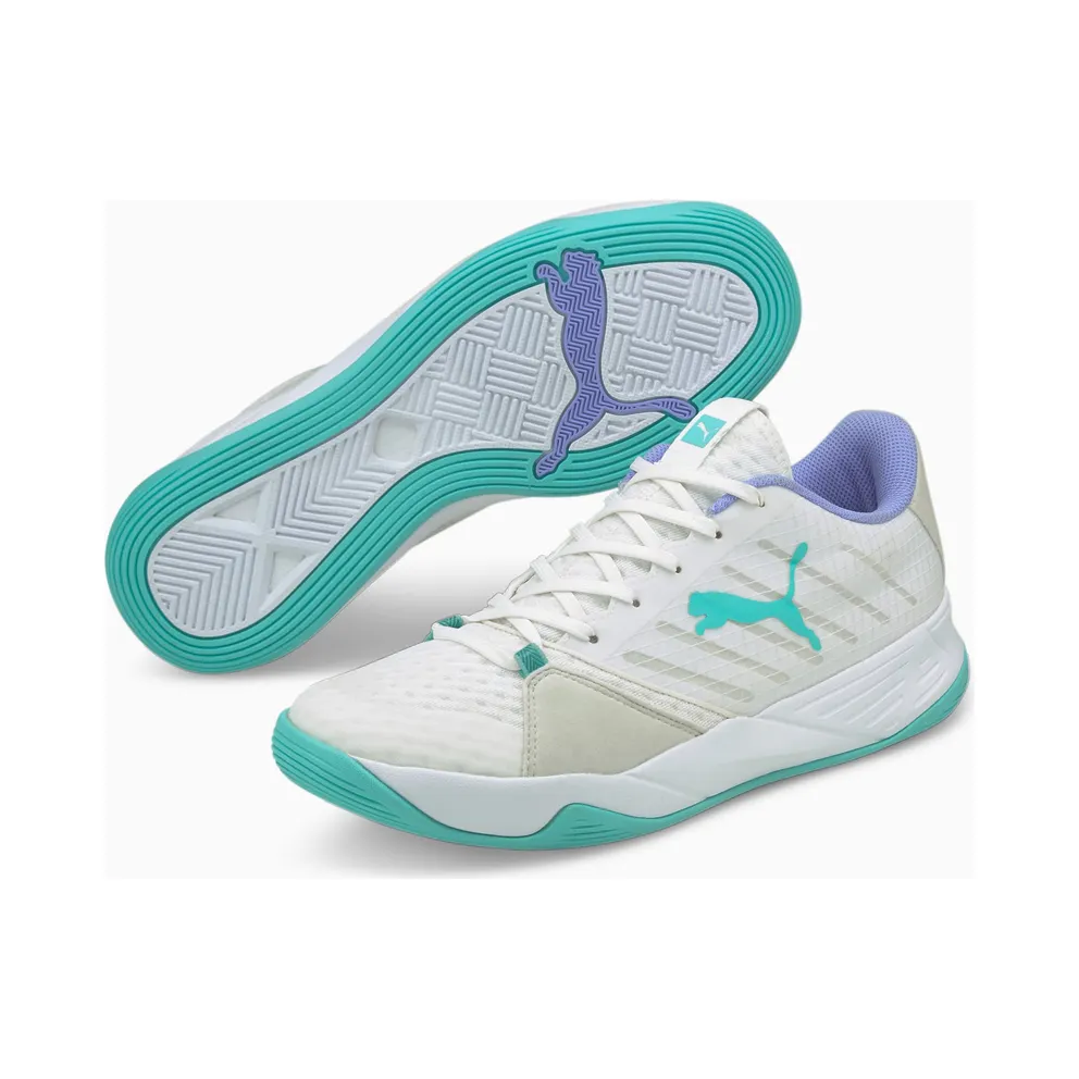 Puma Accelerate Pro W+ Handball Shoes vrouwen Purple/White (10660301)