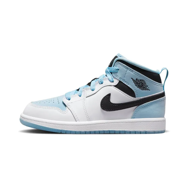Jordan 1 Mid SE PS “White / Black / Ice Blue” (DV1339-104)