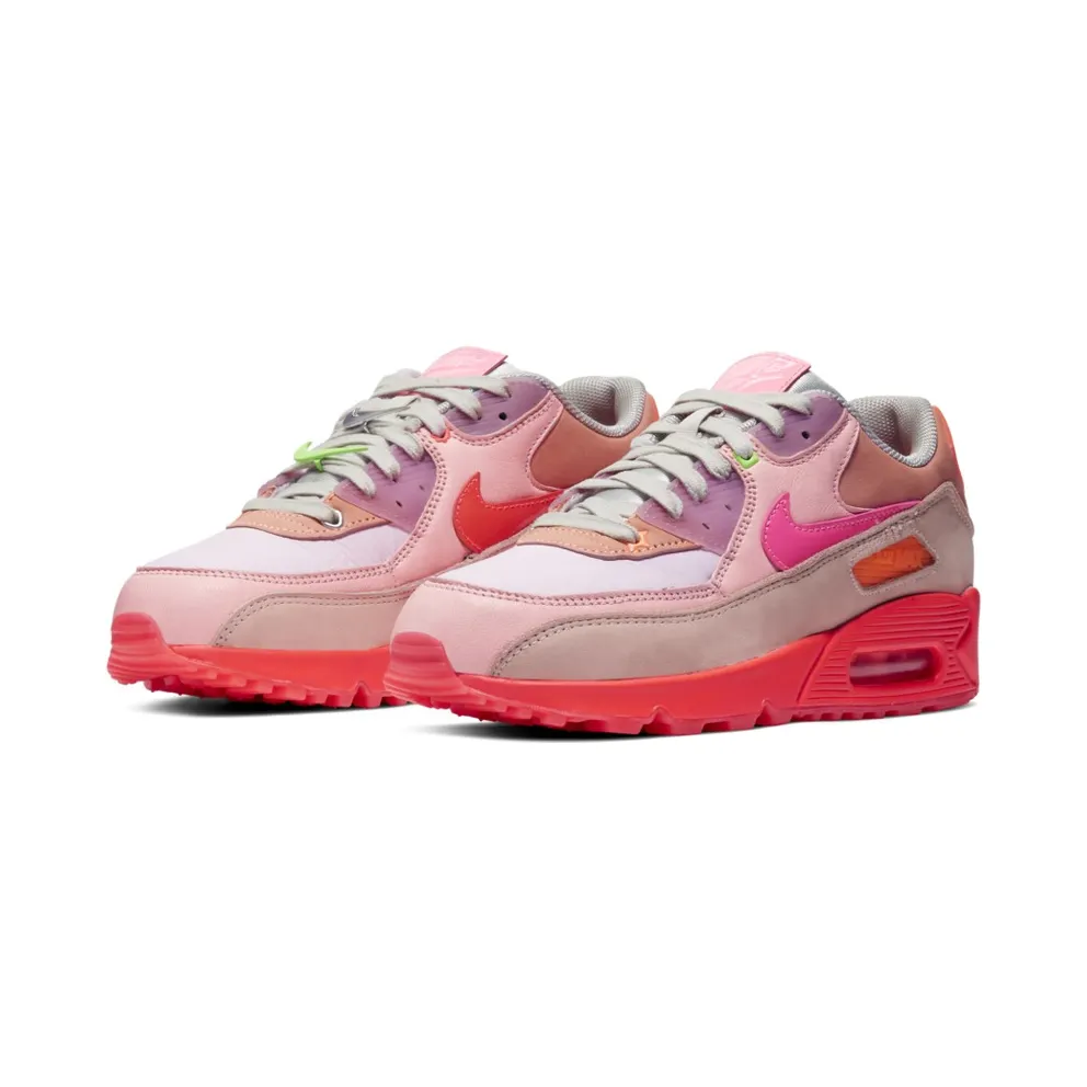 Nike Womens Air Max 90 Premium ‘Pink Shade’ (2019) (CT3449-600)