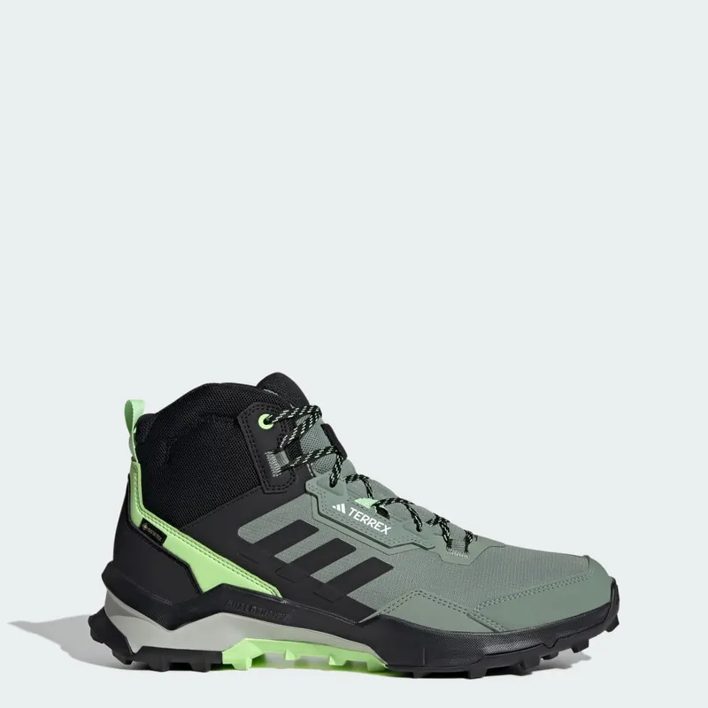 adidas Terrex AX4 Mid GORE-TEX Hiking Silver Green / Core Black / Crystal Jade (IE2581)