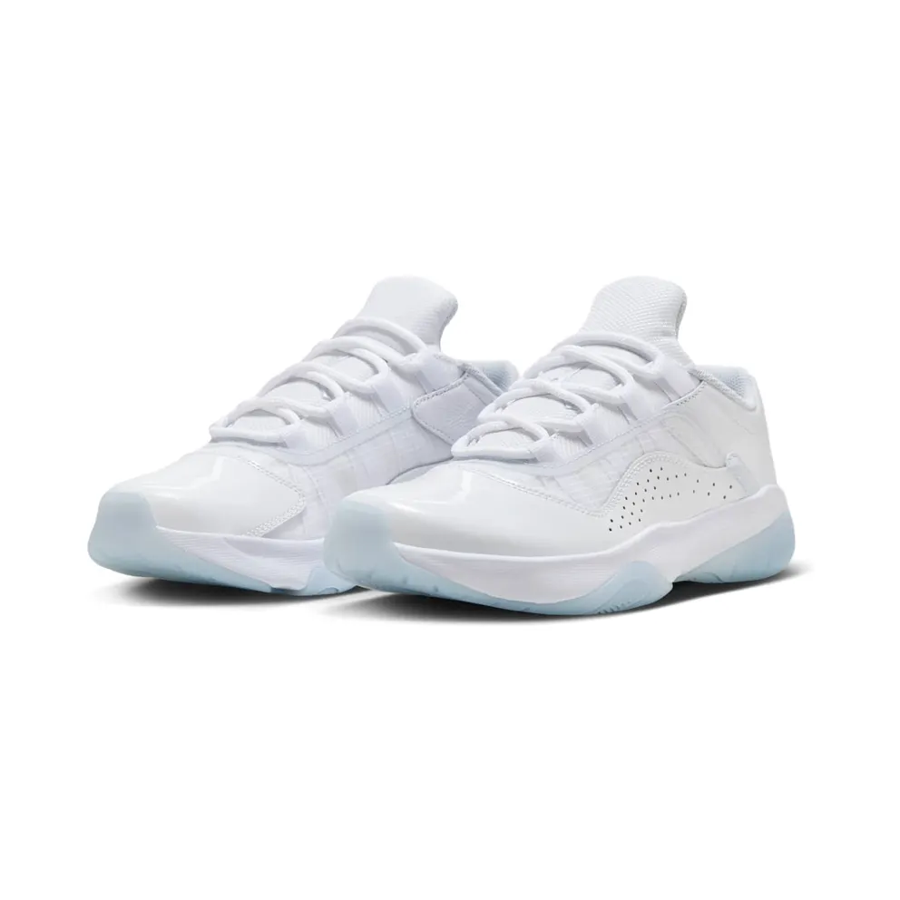 Jordan 11 CMFT Low White Ice Blue Football Grey (DV2629-140)