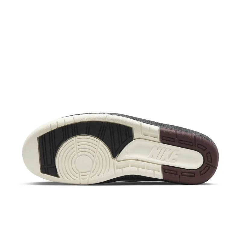 Air Jordan 2 x A Ma Maniere Sail Burgundy (DO7216-100)