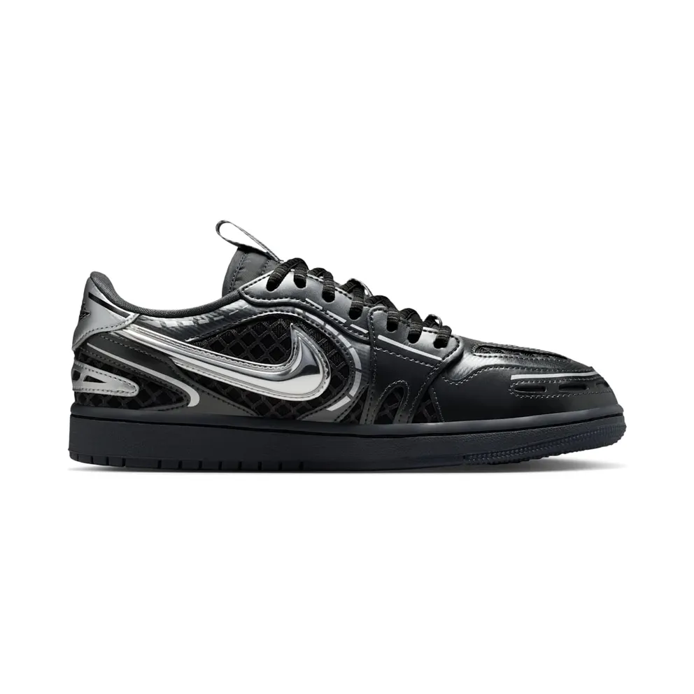 Jordan 1 Low Method of Make V3 “Black Metallic Silver” (HQ2186-001)