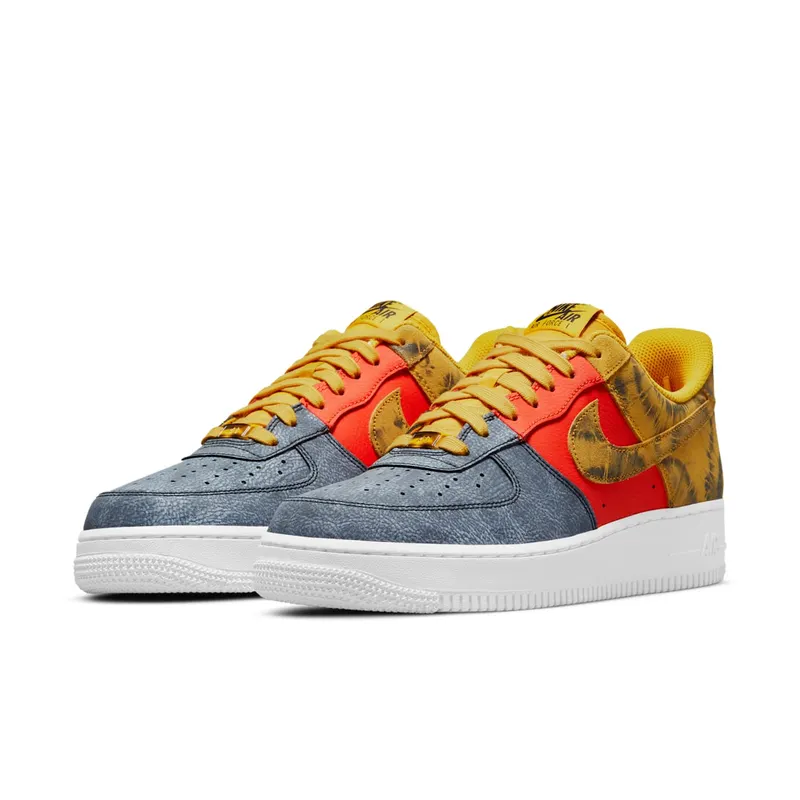 Nike Air Force 1 Low Tie Dye Dark Sulphur (CZ0337-700)